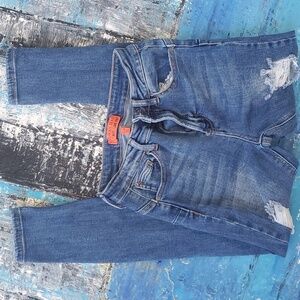 Wax Jean womens distressed jeans